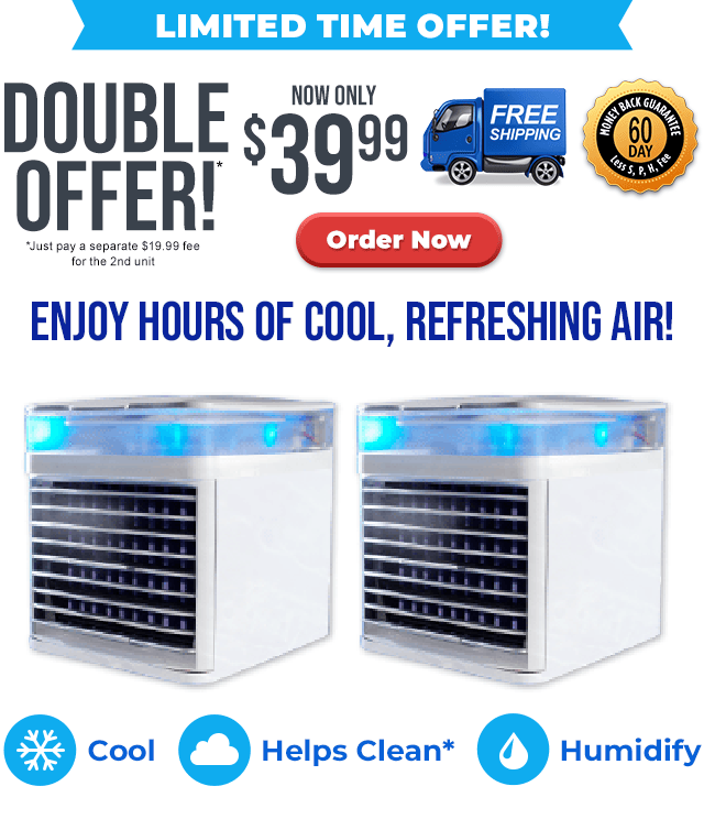 Pure Chill® 2.0 - The Powerful, Personal Space Cooler Enjoy Cool