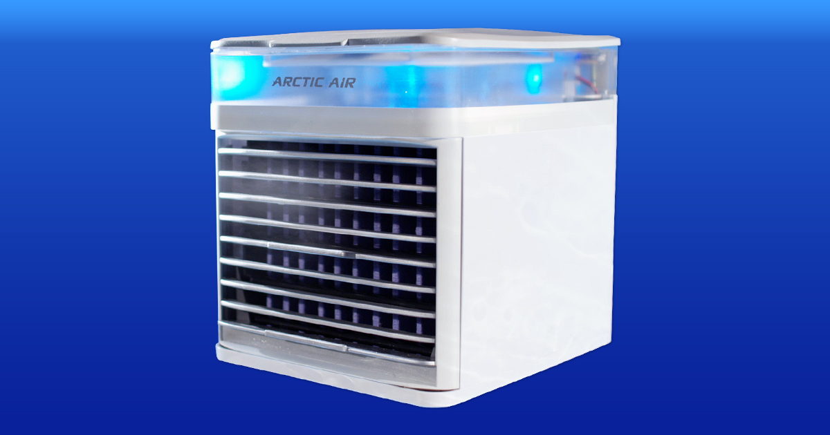 Arctic Air ULTRA PRO by Emson, Freon-Free, Super Quiet Evaporative,  Portable Airconditioner and Personal Space Cooler with 10 Hour Run Time As  Seen On